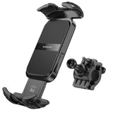 Suport bicicleta Borofone Bike Holder Crown Series (BH105), pentru Bicycle/Motocycle, 360° Adjustment, 4.7-7 inch, negru