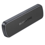 Suport auto Borofone (BH121), Magnetic, pentru Bord, Adhesive Base 4.5–7 inch, negru
