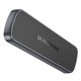Suport auto Borofone (BH121), Magnetic, pentru Bord, Adhesive Base 4.5–7 inch, negru