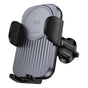 Suport auto Borofone cu Wireless Charging Path (BH221), Incarcare rapida, 15W, Secure Grip, gri