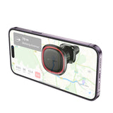 Suport auto Borofone Roman (BH124), Magnetic, pentru Air Outlet, 360° Adjust, 4.5–7 inch Phones, negru