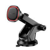 Suport auto Borofone Roman (BH125), Magnetic, cu Ventuza, pentru Bord/Parbriz, 360A° Adjust, negru