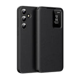 Husa pentru Samsung Galaxy S25 FE, Techsuit SmartView Series, albastru
