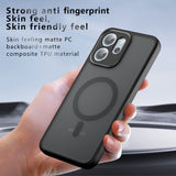 Husa pentru OPPO Reno14 FS 5G, Techsuit PureFrost MagSafe, negru frost