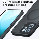 Husa pentru OPPO Reno14 FS 5G, Techsuit PureFrost MagSafe, negru frost