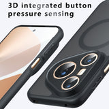 Husa pentru Huawei Pura 80 Pro, Techsuit PureFrost MagSafe, negru frost