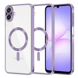 Husa pentru Samsung Galaxy A07 4G, Techsuit Lux Crystal MagSafe, mov