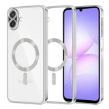 Husa pentru Samsung Galaxy A07 4G, Techsuit Lux Crystal MagSafe, argintiu