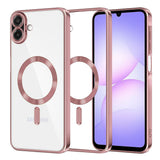 Husa pentru Samsung Galaxy A07 4G, Techsuit Lux Crystal MagSafe, argintiu