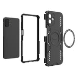 Husa pentru Samsung Galaxy A07 4G, Techsuit ArmorMag Case, albastru