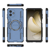 Husa pentru Samsung Galaxy A07 4G, Techsuit ArmorMag Case, albastru