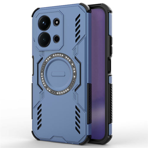 Husa pentru Xiaomi Redmi 15C 4G, Techsuit ArmorMag Case, albastru