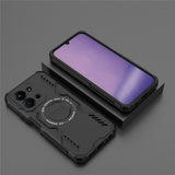 Husa pentru Xiaomi Redmi 15C 4G, Techsuit ArmorMag Case, albastru