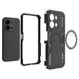 Husa pentru Xiaomi Redmi 15C 4G, Techsuit ArmorMag Case, albastru