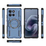 Husa pentru Motorola Moto G86 Power, Techsuit ArmorMag Case, albastru