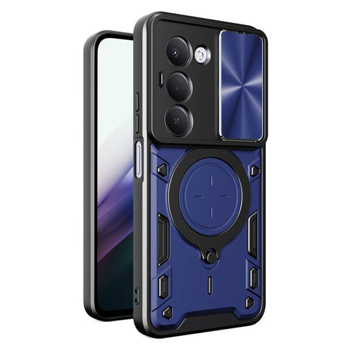 Husa pentru Xiaomi Redmi 15 5G, Techsuit CamGuard Pro, albastru