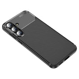 Husa pentru Samsung Galaxy S25 FE, Techsuit CarbonFiber, negru