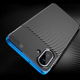 Husa pentru Samsung Galaxy A07 4G, Techsuit CarbonFiber, negru
