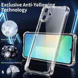 Husa pentru Samsung Galaxy A07 4G, Techsuit Shockproof Clear Silicone, transparenta