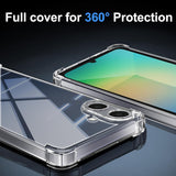 Husa pentru Samsung Galaxy A07 4G, Techsuit Shockproof Clear Silicone, transparenta