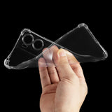Husa pentru Motorola Moto G06, Techsuit Shockproof Clear Silicone, transparenta