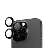 Folie de protectie pentru iPhone 16 Pro, PanzerGlass® Hoops® Camera Lens Protector