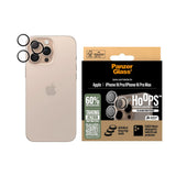 Folie de protectie pentru iPhone 16 Pro, PanzerGlass® Hoops® Camera Lens Protector