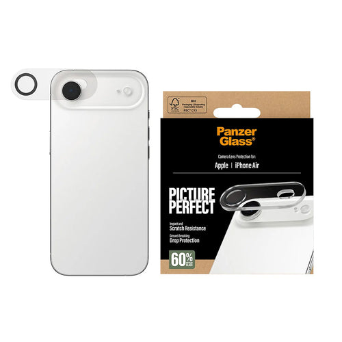 Folie de protectie pentru iPhone 17 Air, PanzerGlass® PicturePerfect Camera Lens Protector