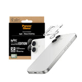 Folie de protectie pentru iPhone 16, PanzerGlass® Hoops® Camera Lens Protector