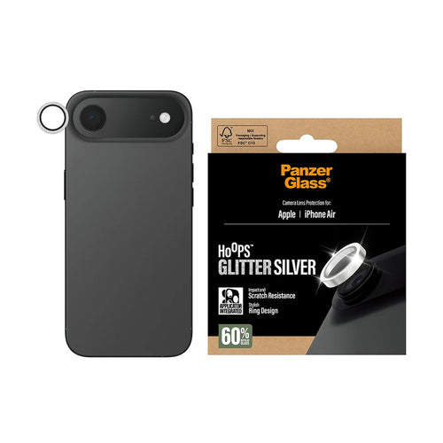 Folie de protectie pentru iPhone 17 Air, PanzerGlass® Hoops® Camera Lens Protector