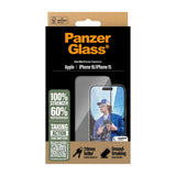 Folie de protectie pentru iPhone 15, PanzerGlass® Ultra-Wide Fit Screen Protector