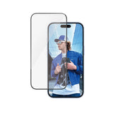 Folie de protectie pentru iPhone 15, PanzerGlass® Ultra-Wide Fit Screen Protector