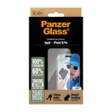 Folie de protectie pentru iPhone 15 Plus, PanzerGlass® Ultra-Wide Fit Screen Protector