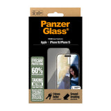 Folie de protectie pentru iPhone 15, PanzerGlass® Ultra-Wide Fit EyeCare Screen Protector