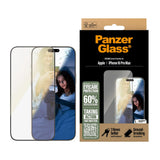Folie de protectie pentru iPhone 16 Pro Max, PanzerGlass® Ultra-Wide Fit EyeCare Screen Protector