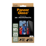 Folie de protectie pentru iPhone 15 Plus, PanzerGlass® Ultra-Wide Fit Privacy Screen Protector w. EasyAligner