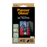 Folie de protectie pentru iPhone 16 Pro Max, PanzerGlass® Ultra-Wide Fit Privacy Screen Protector w. EasyAligner