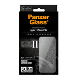 Folie de protectie pentru iPhone 17 Air, PanzerGlass® Ultra-Wide Fit Ceramic II Screen Protector w. EasyAligner