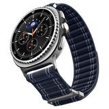 Curea pentru Samsung Galaxy Watch8 40mm, Spigen Watchband WBF0 (AMP10155), bleumarin