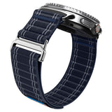Curea pentru Samsung Galaxy Watch8 40mm, Spigen Watchband WBF0 (AMP10155), bleumarin