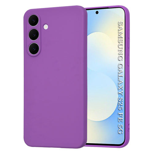Husa pentru Samsung Galaxy S25 FE, Techsuit SoftFlex, mov