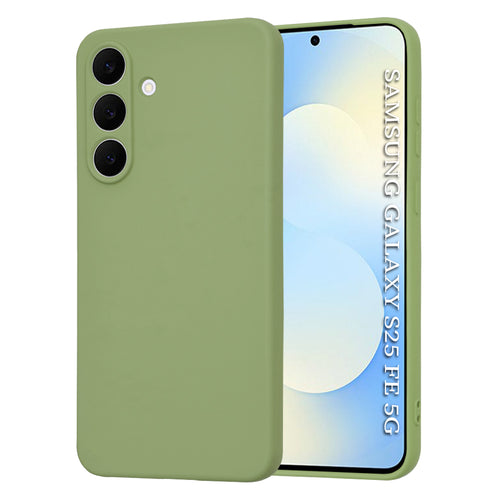 Husa pentru Samsung Galaxy S25 FE, Techsuit SoftFlex, verde