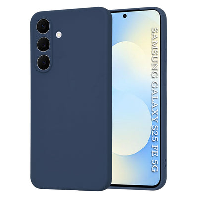 Husa pentru Samsung Galaxy S25 FE, Techsuit SoftFlex, bleumarin