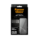 Folie de protectie pentru iPhone 17 Pro, PanzerGlass® Ultra-Wide Fit Ceramic II Screen Protector w. EasyAligner