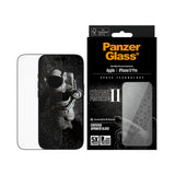 Folie de protectie pentru iPhone 17 Pro, PanzerGlass® Ultra-Wide Fit Ceramic II Screen Protector w. EasyAligner