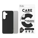 Husa pentru Samsung Galaxy S25, PanzerGlass® Care Fashionable Case, negru