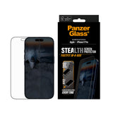 Folie de protectie pentru iPhone 17 Pro, PanzerGlass® Ultra-Wide Fit Stealth Screen Protector w. Fastfit IN-A-BOX