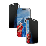 Folie de protectie pentru iPhone 16 Pro, PanzerGlass® Ultra-Wide Fit 2-Way Privacy Screen Protector w. EasyAligner