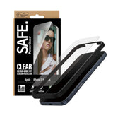 Folie de protectie pentru iPhone 17 Pro Max, PanzerGlass® SAFE. Ultra-Wide Fit Screen Protector w. EasyAligner