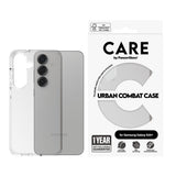 Husa pentru Samsung Galaxy S25 Plus, PanzerGlass® Care Flagship Urban Combat, transparenta